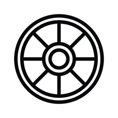 Obraz premium Dart board icon
