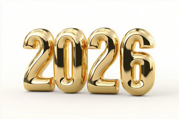 golden numeral 2020 design, bright white background, smooth texture, modern aesthetic, suitable for marketing materials, website banners, social media graphics