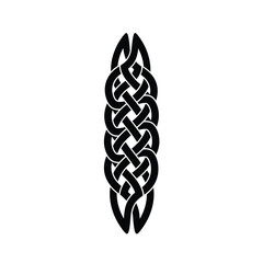 Celtic Knot Vertical Pattern