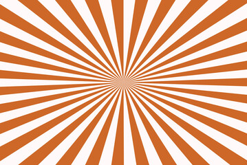 Obraz premium Snow color and DarkOrange color Sunburst for the background. Flag of japanese