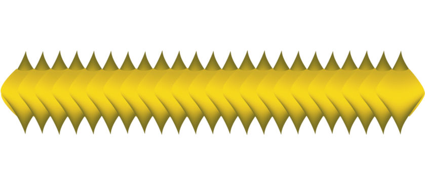 This image features a golden abstract symmetric wave pattern on a black background. The design appears fluid and dynamic, with mirrored curves and ribbon-like shapes forming a continuous ornamental - Powered by Adobe