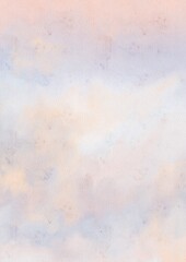 Obraz premium Abstract pastel watercolor background