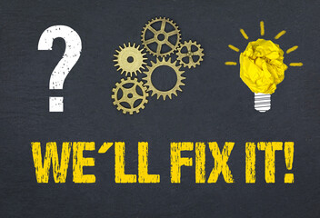 Obraz premium We'll fix it! 