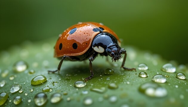 ladybug on a leaf