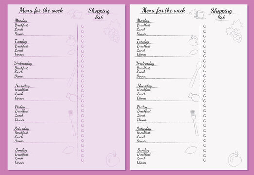 Menu for the week 3195x2200