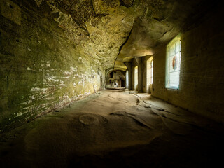Abandoned Sandstone Hermitage Chapel Fribourg