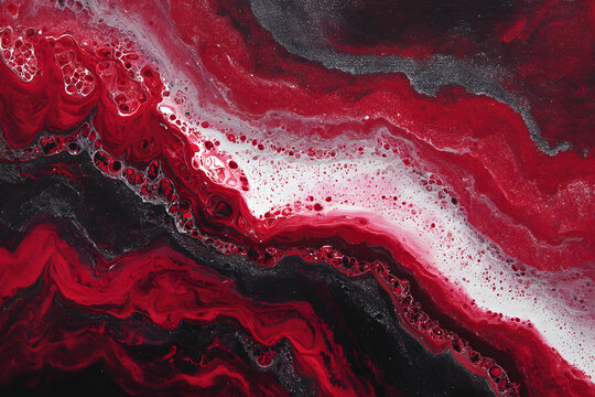 neon fluid art with vibrant glowing colors creating a dynamic high energy abstract design