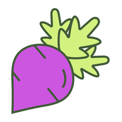 illustration of a red lemon vector