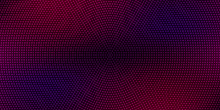 Dark Pink vector template with circles. Blurred bubbles on abstract background with colorful gradient.