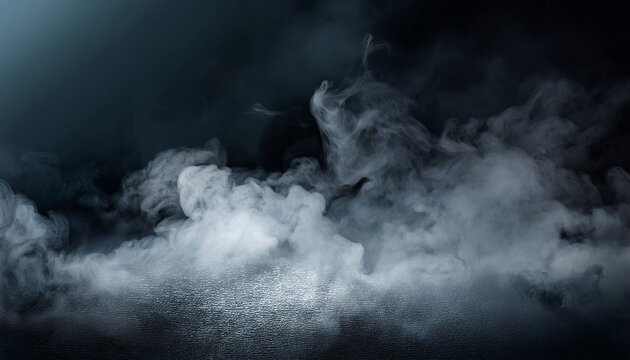 Spooky Fog Or Smoke Background For Halloween Night