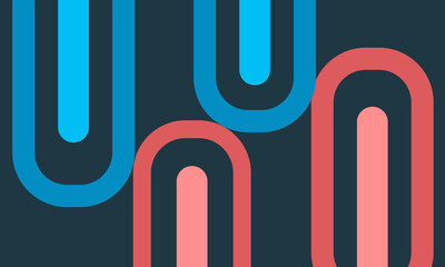 Retro style gradient circle strips background wallpaper