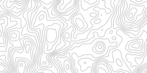 Topographic map background with geographic grid for hiking and mountain sport. luxury topographic wavy pattern and geographic grid map design. paper texture Imitation of a geographical map shades.