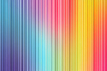 Obraz premium A vibrant abstract background with vertical stripes in a rainbow gradient