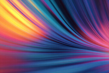 Obraz premium abstract light trails dynamic background with vibrant colors