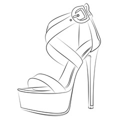 high heels shoes