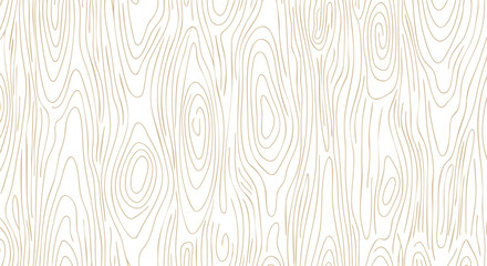 Seamless stylized wood grain pattern on a crisp white background for versatile graphic design applications and aesthetic projects