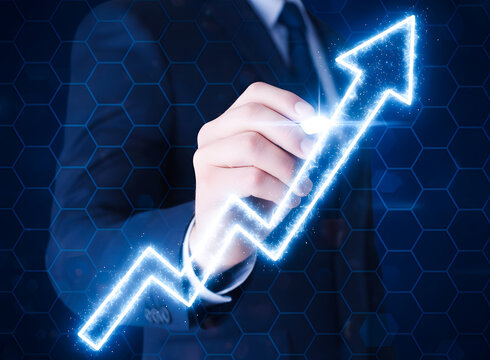 Business Growth Analytics Arrow