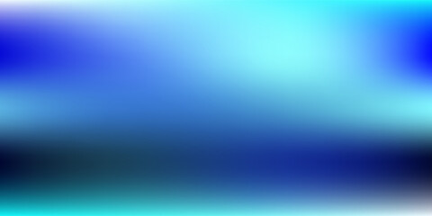 Vibrant Deep Blue and Cyan Gradient Abstract Background Smooth Blurred Ocean Water