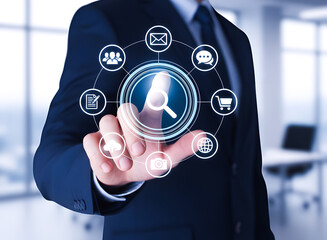 Smart AnGlobal Business Network Systemalytics Business Interface