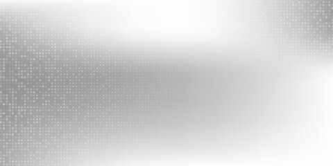 Dotted abstract mesh foil background with metal mirror texture. Chrome gradient surface modern abstract