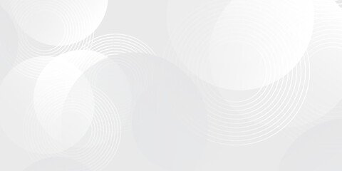 White abstract geometric abstract background overlap layer on bright space with lines effect decoration art simple modern abstract