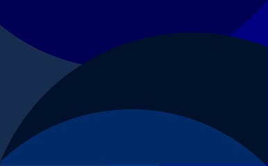 Navy blue geometric gradient abstract design.