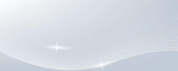 Modern abstract background with wavy lines. Digitalfuture technology concept. vector illustration.