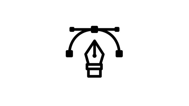 Pen Tool Animated Icon