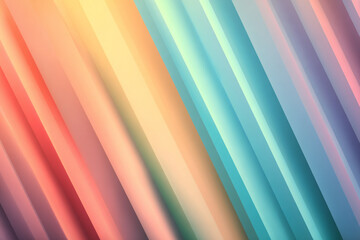 Obraz premium abstract diagonal stripes wallpaper in soft gradient colors