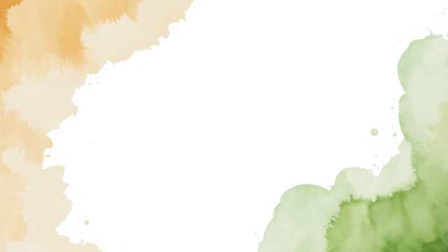 indian watercolor texture flag colors with white space. republic, independence, celebration, freedom, template, png, banner,