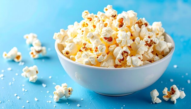 popcorn in bowl - Powered by Adobe