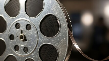 Film Reel with Film, Cinema