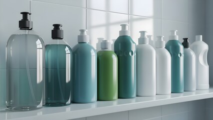 Sleek Modern Soap Pump Bottles