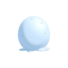 3d snow ball