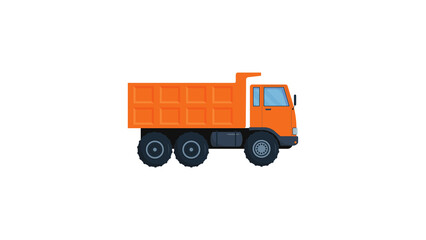 Heavy Duty Truck Illustration | Transportation Vehicle Design | Cargo Logistics Art