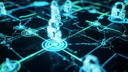 Modern tech visionary showcasing innovative global network on hand, ideal for technology, science and digital media use, futuristic vibe