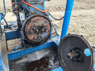 Maintenance engineering check and rectify dosing pump for water treatment plant. 