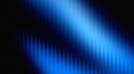 Abstract blue striped gradient background, modern technology concept
