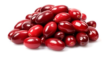 Freshly harvested cranberries, perfect for Thanksgiving recipes and fall baking, a vibrant ingredient for healthy meals and festive celebrations