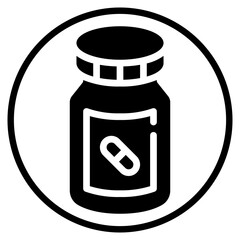 medicine glyph icon