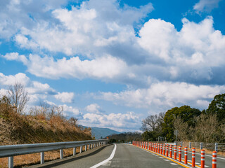 road in the countryside