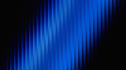 Dynamic blue vertical stripes creating abstract modern background