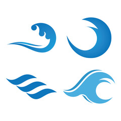 Water waveocean  logo