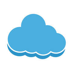 Cloud logo vector template