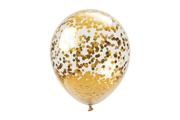 Celebrate with festive gold confetti balloon bringing joy to parties, events and special moments, perfect for birthdays, anniversaries and holiday gatherings