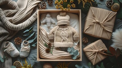 Newborn Essentials Gift Box a Heartfelt Welcome to the World of Baby Care