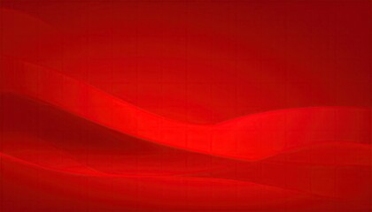 Elegant Red Abstract Background with Flowing Curves and Subtle Texture.