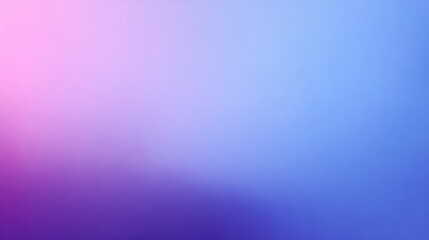 Fototapeta premium Smooth gradient transition across a background featuring shades of pink, violet, and blue.