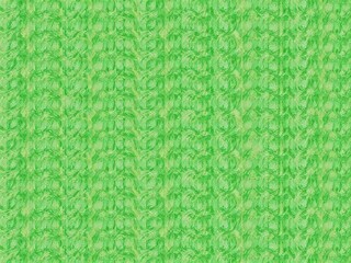 Bright Green Textured Fabric Surface