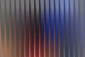 Abstract background of vertical lines with gradient colors and light effects